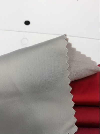 GZ-LNXN C3101 thick satin graduation gown back view